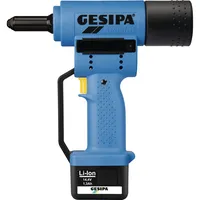 Gesipa Blindnietsetzgerät AccuBird 1434898 2,4-5mm LI-ION Akku 1,3AH