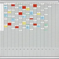 FRANKEN T-Kartentafel OfficePlaner 100,8 x 100,8 cm (B x H)