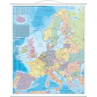 Franken Europakarte Tafel beschreibbar 1:3.600.000 137 cmx97 cm