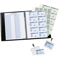 Durable Gästebuch-Nachfüllung Visitors Book 100 146461, 90x60mm (BxH) 4005546103600 Durable 100 Stück