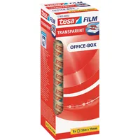tesa® Klebefilm tesafilm® transparent Office-Box 19 mm x 33 m (B x L) 8 St./Pack.