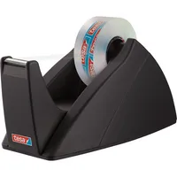 Tesa Klebebandabroller Easy Cut 57421-00001-03, für Klebebänder bis 19mm x 33m, schwarz 4042448363138 Tesa