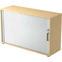 Hammerbacher Rollladenschrank V1732/V1733 V1732S/3/S/SG, abschließbar, 2 OH, 120x74,8x40cm (BxHxT) 4032062151099 Hammerbacher