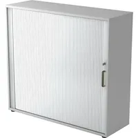 Hammerbacher Rollladenschrank Haziender V1733S/5/S/SG, abschließbar, 3 OH, grau/silber, 120x110x40cm (BxHxT) 4032062151662 Hammerbacher