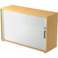 Hammerbacher Rollladenschrank V1732/V1733 V1732S/6/S/SG, abschließbar, 2 OH, 120x74,8x40cm (BxHxT) 4032062151327 Hammerbacher