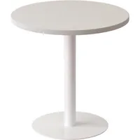 meet powered by PAPERFLOW Beistelltisch rund Spanplatte weiß 60,0 x 60,0 x 60,0 cm, 1 St.