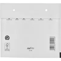 Bong Luftpolstertaschen AirPro W-CD, 00012207, innen 180x165mm, weiß 4026283054222 Bong 100 Stück