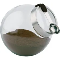 APS Vorratsdose 20 x 18 cm (Ø x H) 3l inkl. Edelstahl-Löffel mit magnetischem Silikongriff Glas/Edelstahl transparent 4004133006362