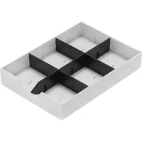 Styro Schublade styrodoc 23 x 5,3 x 32 cm (B x H x T) geschlossen inkl. 1 Längststeg, 2 Querstege Polystyrol weiß 7612176082075 Styro