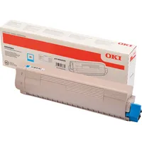 OKI C833 C843 n dn 833 843 - Cyan - 10.000 Seiten - Code OKI 46443103 - EAN 5031713066835 - Rebuilt Made in Italy