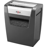AKTION: Rexel Momentum X410 Aktenvernichter mit Partikelschnitt P-4, 4 x 28 mm, bis 10 Blatt, schwarz mit 15 Euro CashBack