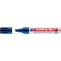 Edding Permanentmarker No1 blau 1-5mm Keilspitze 4004764000531 Edding
