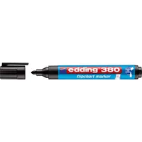 Edding Flipchartmarker 380, 4-380001, Stift, schwarz, 1,5-3mm Rundspitze 4004764013050 Edding