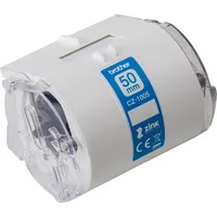 brother Endlospapierrolle für Etikettendrucker CZ1005 weiß, 50,0 mm, 1 x 1 Etiketten