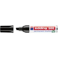 Edding Permanentmarker 500, 4-500001, schwarz, 2-7mm Keilspitze 4004764329625 Edding