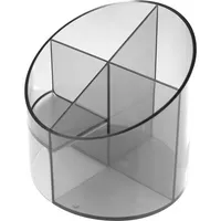 Helit Multiköcher mit 4 Kammern glasklar 11x11x10,5cm 4012086006773 Helit