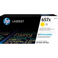 HP 657x (CF472X) Original Toner Gelb (Kompatibel mit: HP LaserJet Enterprise Flow MFP M681z, M681dh MFP, M681f MFP, MFP M682z)