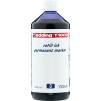Edding NachfüllfarbeT1000 für Permanentmarker blau 1 Liter 4004764025695 Edding