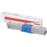 Toner Oki C332dn MC363dn C332 MC363 - Magenta - 3.000 Seiten A4 (EIN/ISO) - Oki SAP Code: 46508710 - Oki EAN: 5031713067337 - Gewicht: 191 Grams - REGENERIERT - RENOVIERT