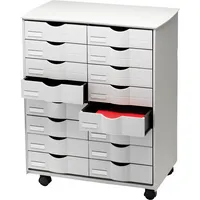 PAPERFLOW Ablagewagen DT162.02 Kunststoff grau 16normale Schubladen 3660141060553 PAPERFLOW