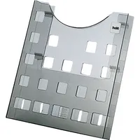 Helit Prospekthalter grau/transparent Format DIN A4