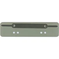 Q-connect Heftstreifen kurz Heftstreifen Q-Connect kurz 4012000113, 3,4x15cm (BxL), Recyclingkarton mit Metalldeckleiste, grün 40189244010 25 Stück