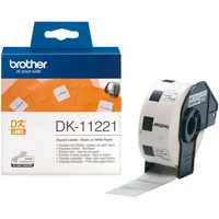Brother DK-11221 - Etiketten - 23 x 23 mm - 1000 Etikett(en) - für QL 1050, 1050N, 1060N, 500, 500A, 500BS, 500BW, 550,