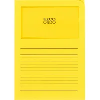 Elco Sichtmappen Ordo classico 29489.72, A4 intensivgelb Recyclingpapier 120g 7610425980806 Elco 100 Stück