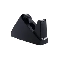 Tesa Klebebandabroller Easy Cut Economy 57431-00000-02, für Klebebänder bis 25m x 66m, schwarz 4042448363121 Tesa
