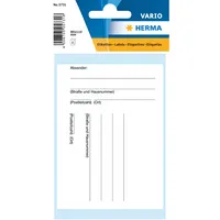 10 x HERMA Textetiketten 'Paketadressen' 80x110mm VE=8 Stück