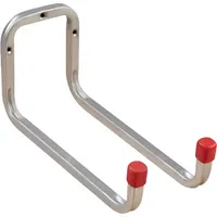 alfer Gerätehalter 25 x 12 x 9,8 cm (B x H x T) 2 Greifer Stahl silber 9010124519945 alfer