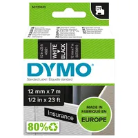 DYMO® Schriftbandkassette D1 12 mm x 7 m (B x L) schwarz