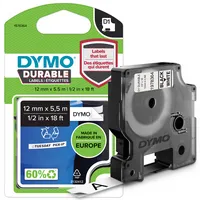 DYMO® Schriftbandkassette D1 12 mm x 5,5 m (B x L) weiß