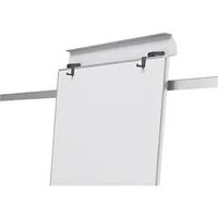 Nobo Flipchart Impression Pro, 1901920, 70x100cm (BxH), silber, mit Rollen, mit 2 Seitenarmen 5028252170918 Nobo