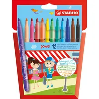 STABILO® Fasermaler power 12 St./Pack.