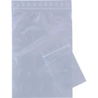 Soennecken Druckverschlussbeutel Kunststoff transparent 0,05mm 60x80mm 4003969935402 Soennecken 100 Stück