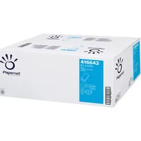 Papernet Falthandtücher Special 416642, 24x23cm, 2-lagig, Zickzack (V-Falz), weiß, Recyclingpapier 8024929566425 Papernet 3990 Blatt