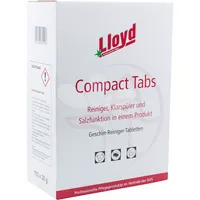 Lloyd Spülmaschinentabs Compact mit Klarspühler & Salzfunktion 95074 112x 18g Tabs 4015094825213 Lloyd 112 Stück