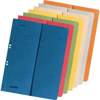 Falken Ösenhefter 80003809, A4 blau halber Vorderdeckel, Recyclingkarton 250g 4014481501013 Falken
