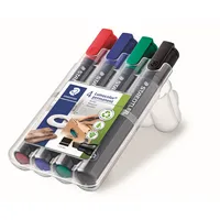 STAEDTLER® Permanentmarker Lumocolor® 350 4 St./Pack.