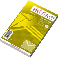 MailMedia Briefumschlag 30002353, C6, ohne Fenster, nassklebend, 72g, weiß 4003928211400 MailMedia 25 Stück