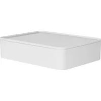 HAN Aufbewahrungsbox Smart Organizer ALLISON 1110-12, mit Deckel, außen 260x195x68mm, Kunststoff snow white 4012473111004 HAN