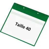 Tarifold Kennzeichnungstasche Neodym 170115 A4 gn 3377991701153 Tarifold 5 Stück