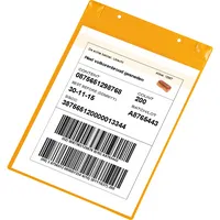 Tarifold Kennzeichnungstasche mit Schutzklappe A4 hoch magnetisch VE=5