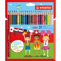 Stabilo Buntstifte-Set Color, 1924/77-01, farbig sortiert, sechskant, Packung 4006381164481 Stabilo 24 Stück