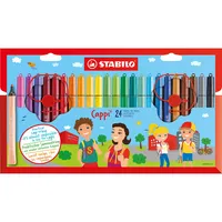 Stabilo 168/24-4 Faserschreiber Cappi sort. 4006381483759 Stabilo 24 Stück
