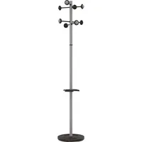 Unilux Garderobenständer ACCUEIL/35061M H 175 cm metallgrau 3595560008872 Unilux