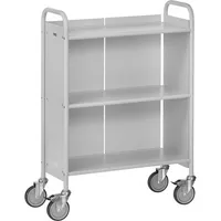 fetra Bürowagen mit 3 Etagen l.grau 1100x810x385 150kg 4017976048710 fetra