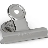 Maul Briefklemmer 218 50 96, 50mm, Metall vernickelt silber 4002390054805 Maul 2 Stück
