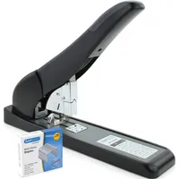Rapesco Blockhefter Eco HD-210 1551 schwarz bis 210 Blatt für 23/10  23/15 + 23/23 5018505016780 Rapesco